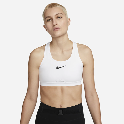 Nike Dri-FIT Swoosh Women&#039;s High-Support Non-Padded Adjustable Sports Bra DD0428-100