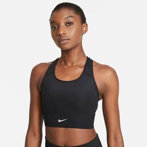 Nike Dri-FIT Swoosh Women&#039;s Medium-Support 1-Piece Padded Longline Sports Bra CZ4496-010