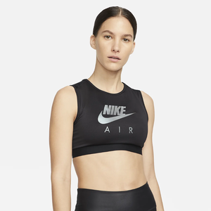 Nike Air Dri-FIT Swoosh Women&#039;s Medium-Support High-Neck Sports Bra DM0643-010