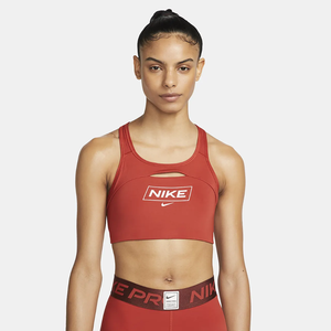 Nike Pro Dri-FIT Swoosh Women&#039;s Medium-Support Non-Padded Graphic Sports Bra DQ5252-623