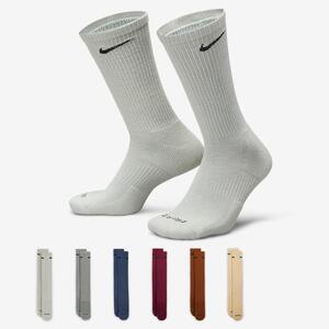 Nike Everyday Plus Cushioned Training Crew Socks (6 Pairs) SX6897-905