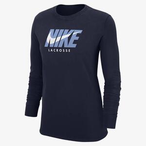 Nike Women&#039;s Lacrosse Long-Sleeve T-Shirt W12103NKLX392-41S