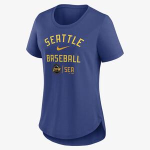 Nike City Connect (MLB Seattle Mariners) Women&#039;s T-Shirt NKMV4EWMVR-ANC
