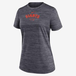 San Francisco Giants Authentic Collection Practice Velocity Women&#039;s Nike Dri-FIT MLB T-Shirt 02LQ00AGIA-J37