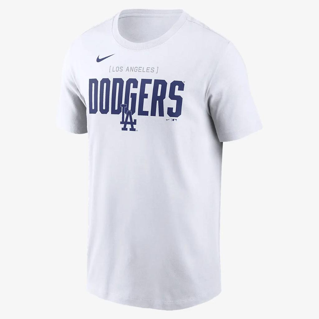 Los Angeles Dodgers Home Team Bracket Men&#039;s Nike MLB T-Shirt N19910ALDM0P-10A