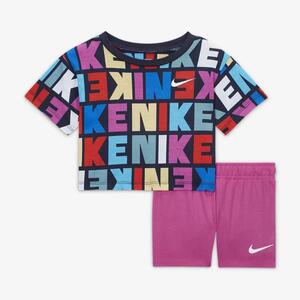 Nike Knit Shorts Set Baby (12-24M) Set 16K551-A9X