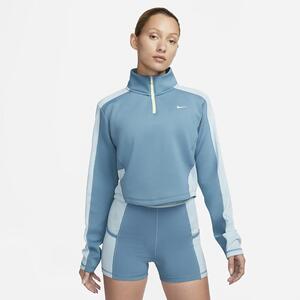 Nike Dri-FIT Women&#039;s Long-Sleeve 1/4-Zip Training Top DX0065-440