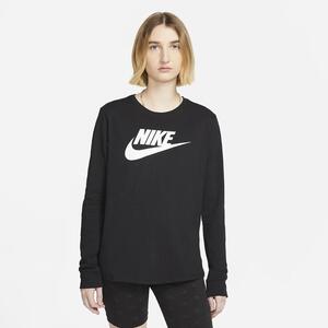 Nike Sportswear Essentials Women&#039;s Long-Sleeve Logo T-Shirt FJ0441-010