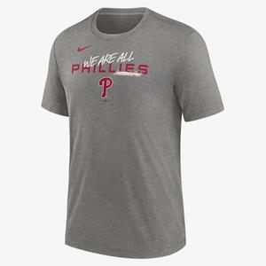Nike We Are Team (MLB Philadelphia Phillies) Men&#039;s T-Shirt NJFD06GPP-03P
