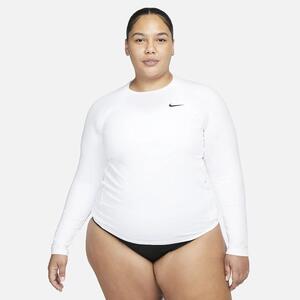 Nike Essential Dri-FIT Women&#039;s Long-Sleeve Hydroguard Swim Top (Plus Size) NESSA376-100