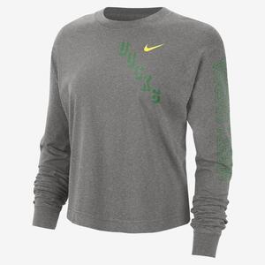 Oregon Heritage Women&#039;s Nike College Boxy Crew-Neck T-Shirt FQ5121-063