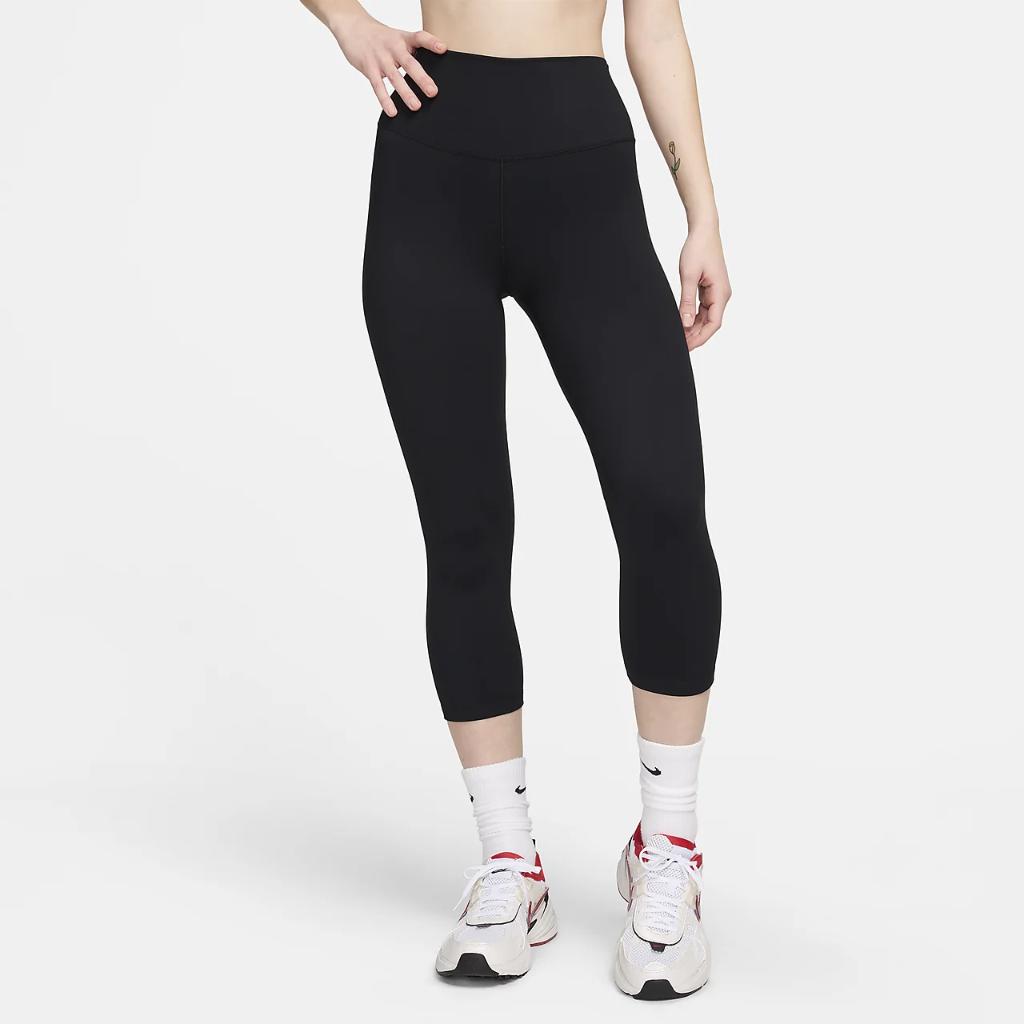 Nike One Women&#039;s High-Waisted Crop Leggings FN3236-010